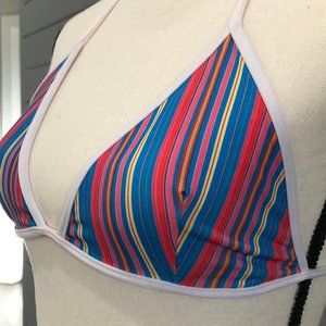 Multicolor stripe bikini by Micro Kitten